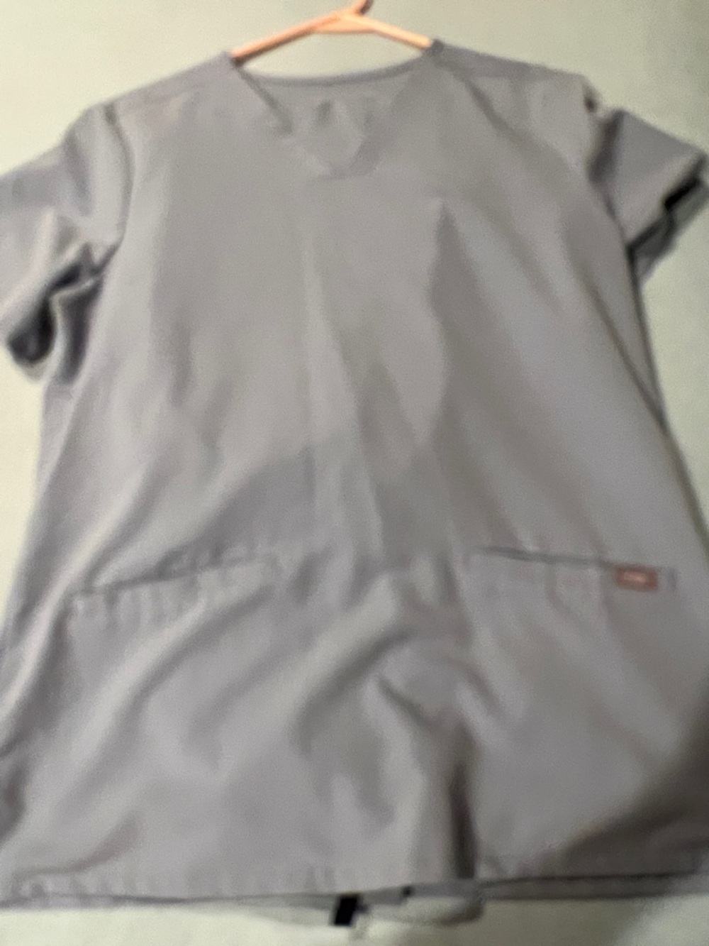 FIGS Classic Scrubs | Light Blue | V Neck | Worn Once jogger bottoms